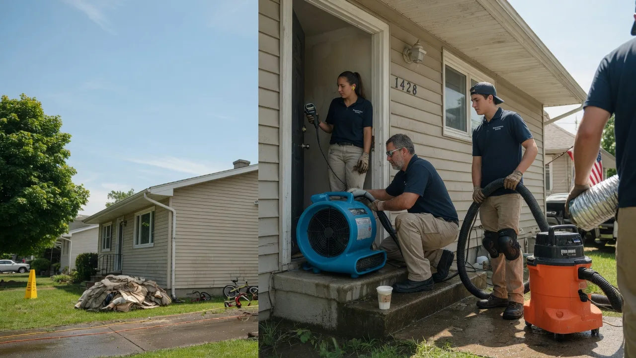 Water Damage Restoration in Marine, IL near me